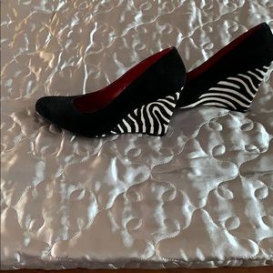 Black Suede Shoes by Nine West